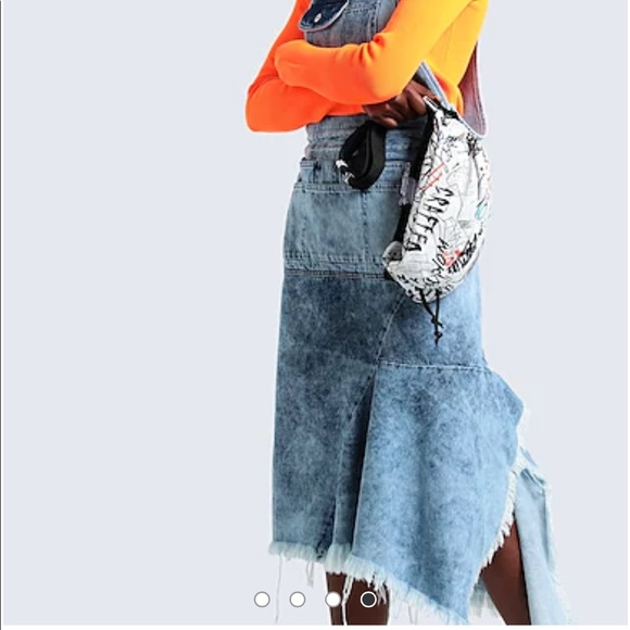 Unique Marques Almeida Dungaree dress NWOT - Picture 4 of 16